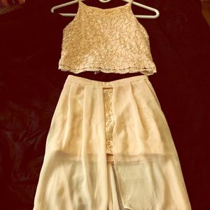 Girls 2 piece dress